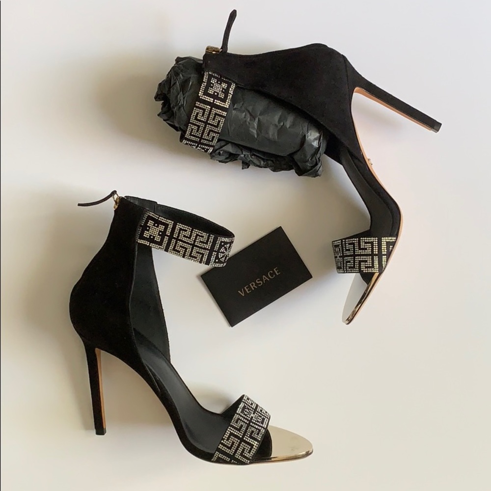 BNWT VERSACE skinny heels